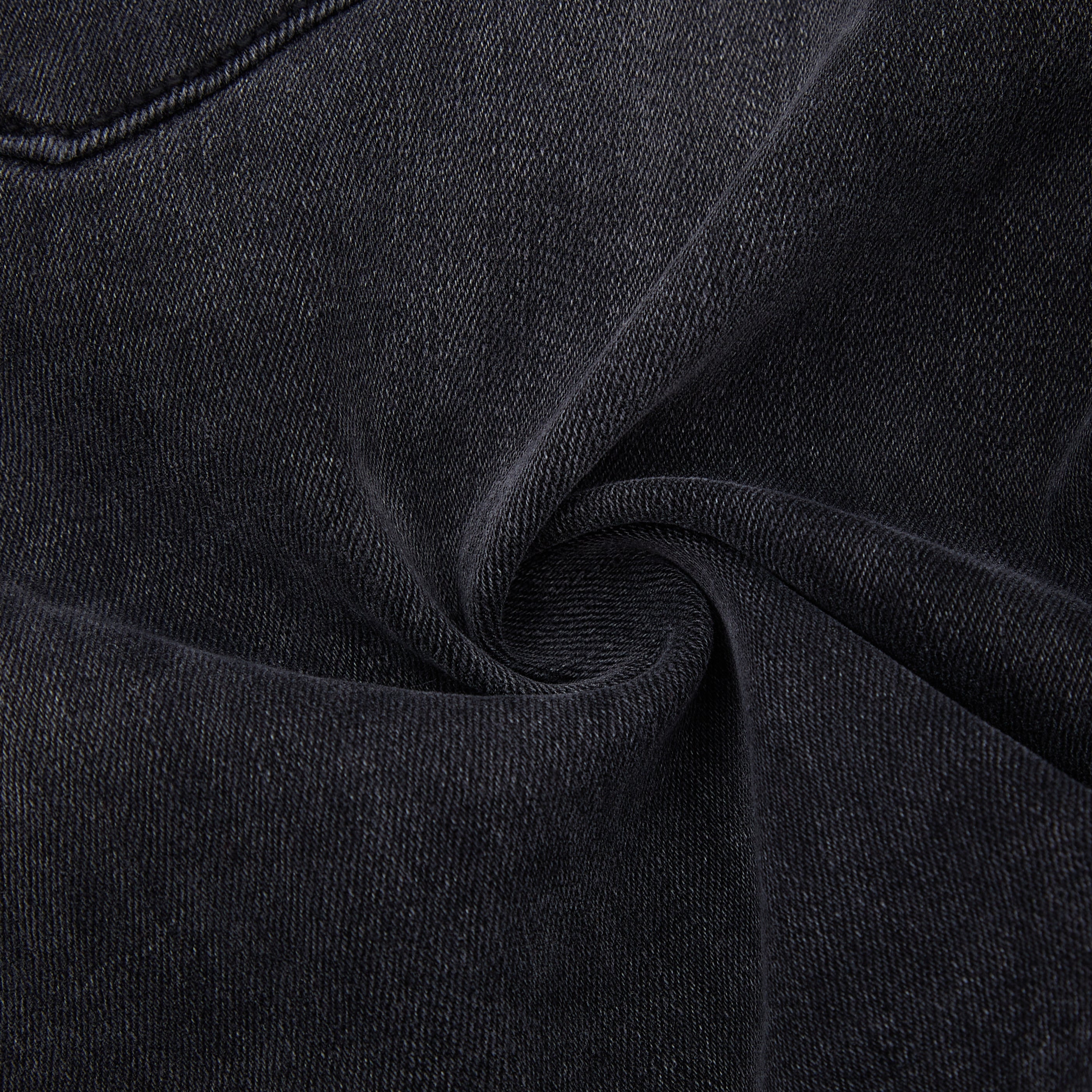 Motor Sports Denim Shorts - Washed Black